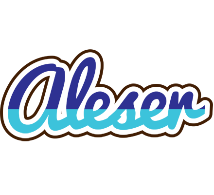 Aleser raining logo