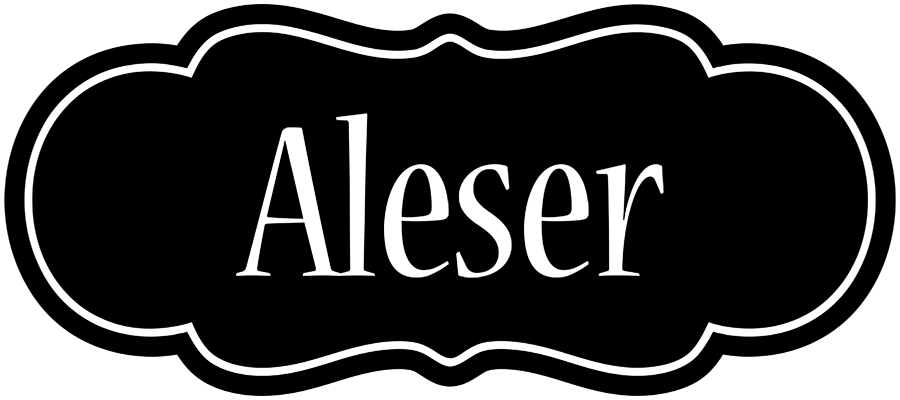 Aleser welcome logo