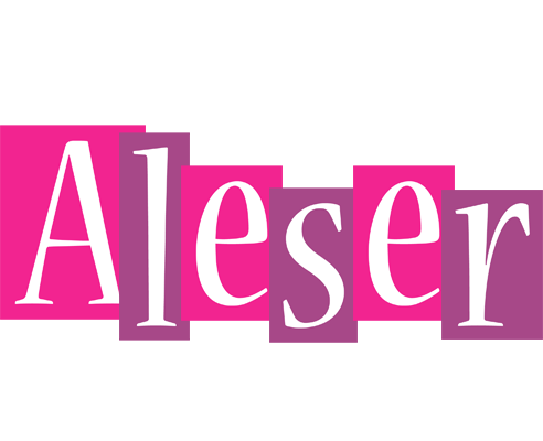 Aleser whine logo