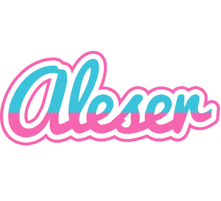 Aleser woman logo