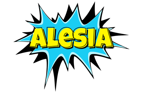 Alesia amazing logo