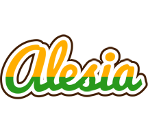 Alesia banana logo