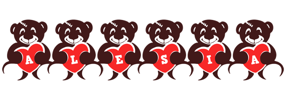 Alesia bear logo