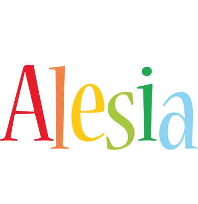 Alesia birthday logo