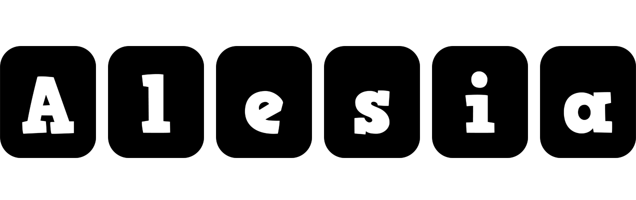Alesia box logo