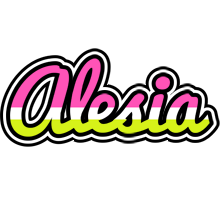 Alesia candies logo