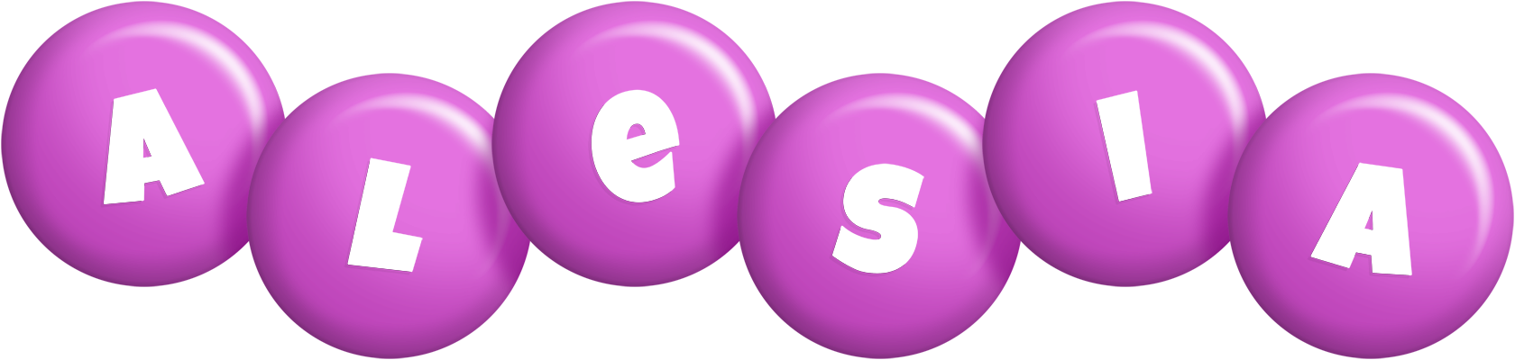 Alesia candy-purple logo