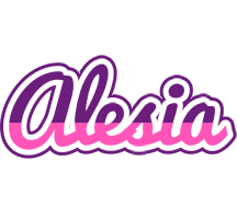 Alesia cheerful logo