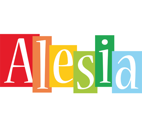 Alesia colors logo