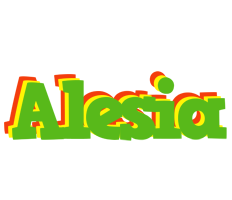 Alesia crocodile logo