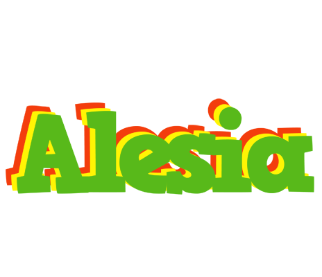 Alesia crocodile logo