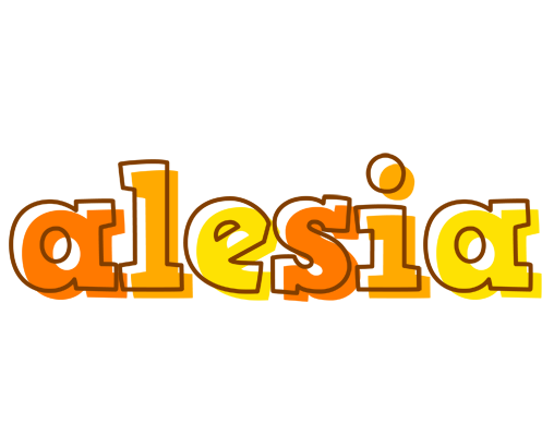 Alesia desert logo