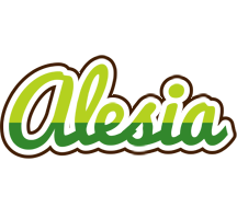 Alesia golfing logo