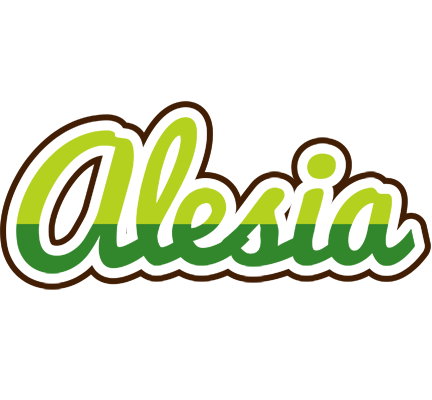 Alesia golfing logo