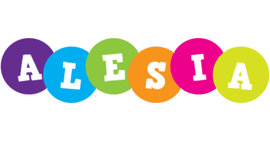 Alesia happy logo