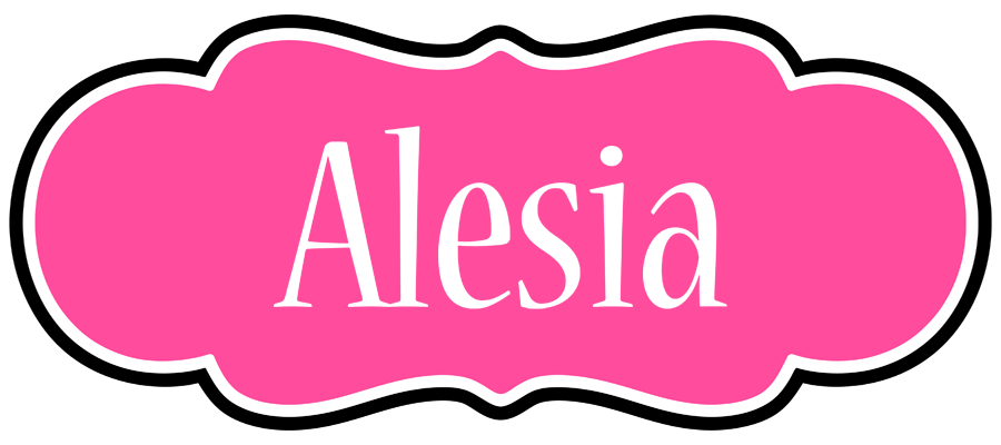 Alesia invitation logo