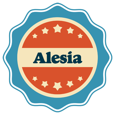 Alesia labels logo