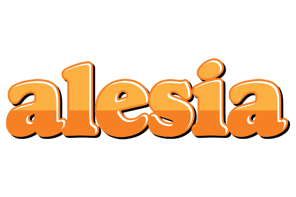 Alesia orange logo