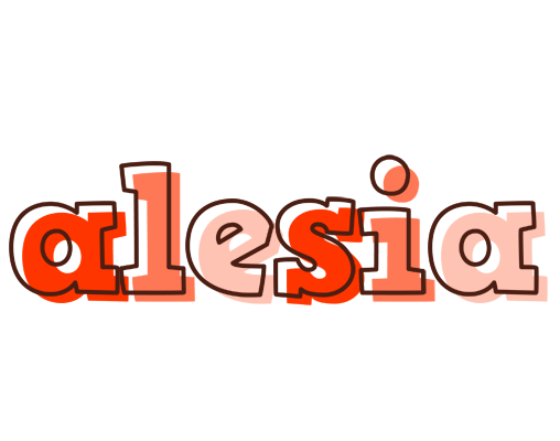 Alesia paint logo