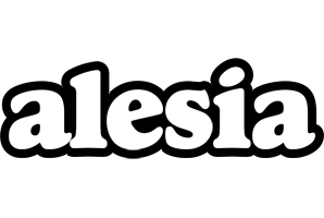 Alesia panda logo