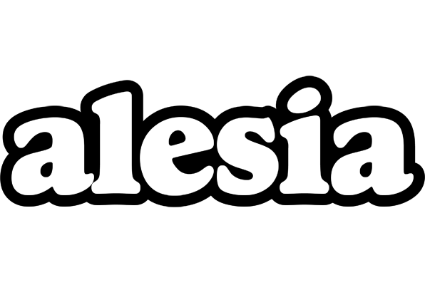 Alesia panda logo