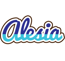 Alesia raining logo