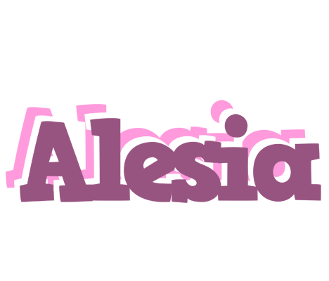 Alesia relaxing logo