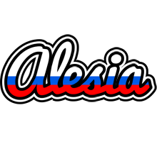 Alesia russia logo