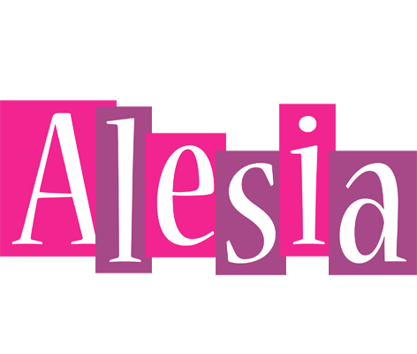 Alesia whine logo