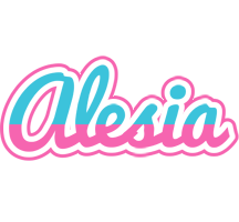 Alesia woman logo