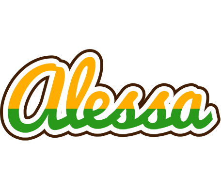 Alessa banana logo