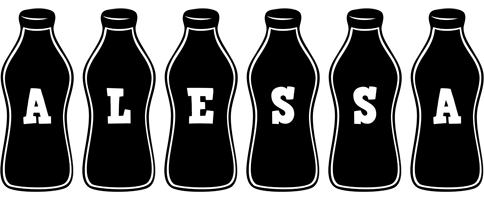 Alessa bottle logo