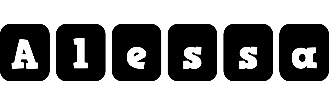 Alessa box logo