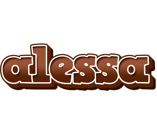 Alessa brownie logo