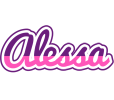 Alessa cheerful logo