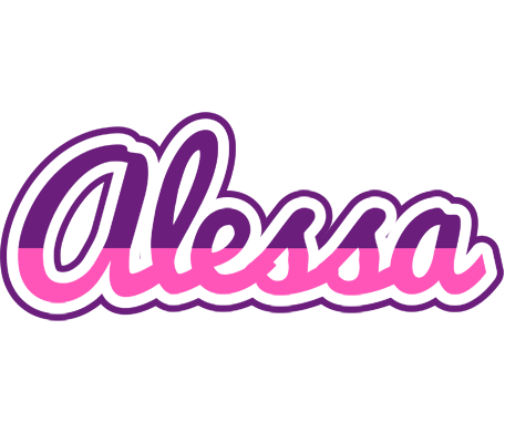 Alessa cheerful logo