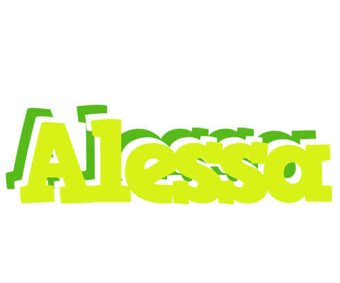Alessa citrus logo