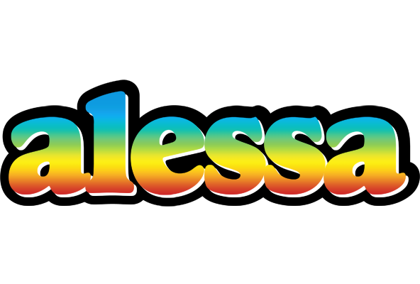 Alessa color logo