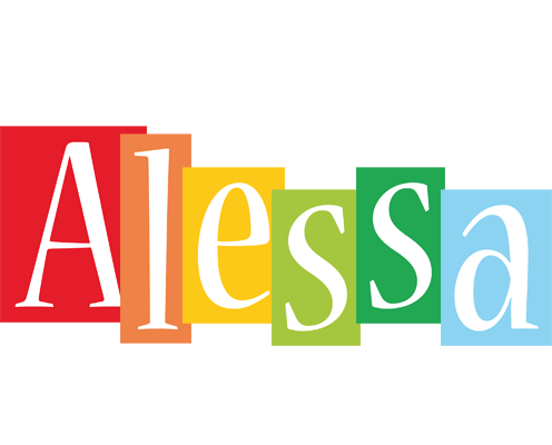 Alessa colors logo
