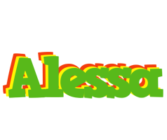 Alessa crocodile logo