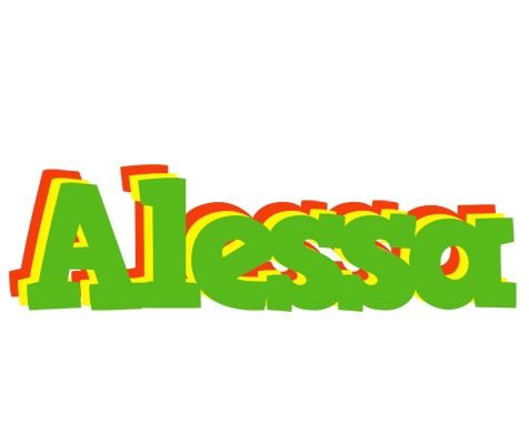 Alessa crocodile logo
