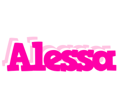 Alessa dancing logo