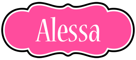 Alessa invitation logo