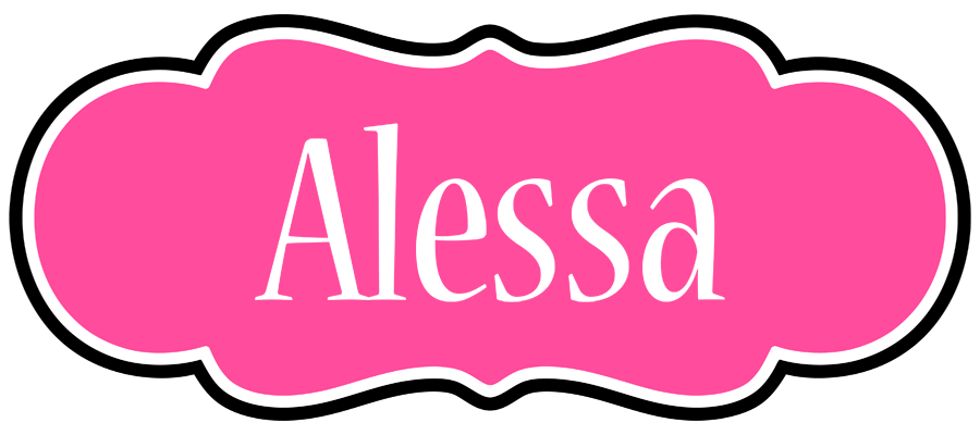 Alessa invitation logo
