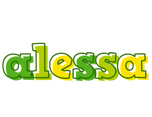 Alessa juice logo