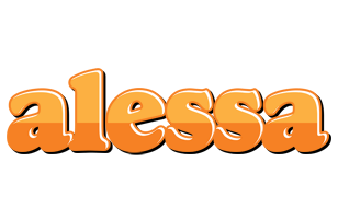 Alessa orange logo