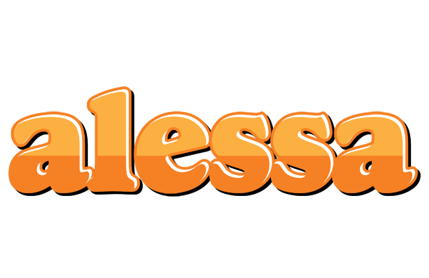 Alessa orange logo