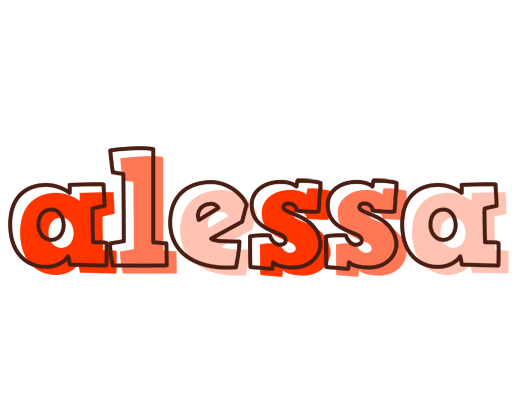 Alessa paint logo
