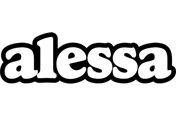 Alessa panda logo