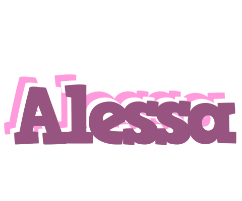 Alessa relaxing logo